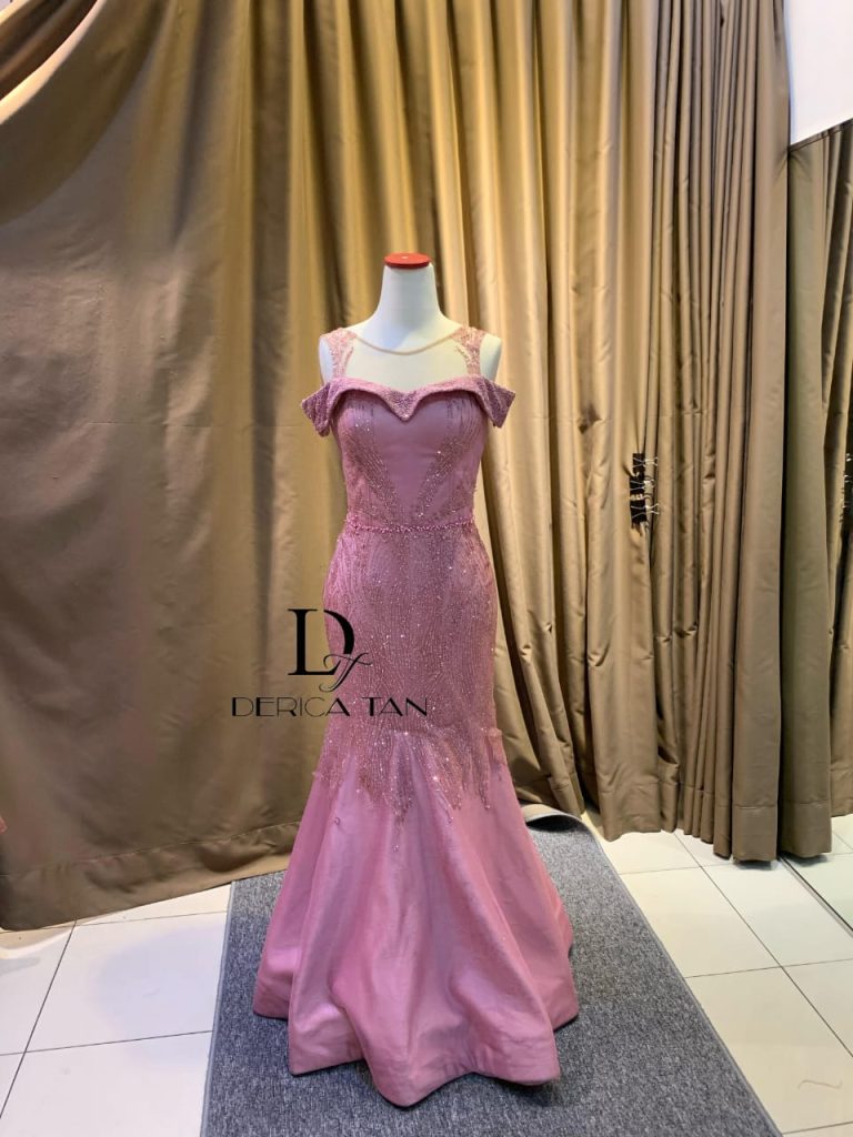 sewa gaun prewedding mermaid